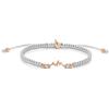 SAILBRACE Bracciale ROSÉ MOUNTAIN GREY BRAIDED