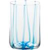 Zafferano 35 cl - Tirache Bicchiere Acqua in Vetro Borosilicato - Set 6 Pezzi