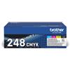 Brother Pack Brother TN-248VAL BK-C-M-Y toner originale per Brother DCP-L3520CDWE,HL-L32