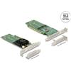 DeLOCK 90078 scheda di interfaccia e adattatore Interno M.2 [90078]