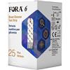 METER Srl Strisce misurazione glicemia fora 6 connect box da 25 pezzi