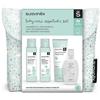 SUAVINEX EXCLUSIVAS RIMAR SL Suavinex baby care essential set boy gel shampoo schiumoso 100 ml + lozione idratante corpo 100 ml + crema pannolino 75 ml + bab