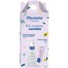 LAB.EXPANSCIENCE ITALIA Srl Mustela kit routine cambio 1 fluido detergente senza risciacquo 300 ml + 1 pasta cambio 123 50 ml