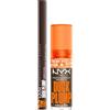 NYX Professional Makeup Duck Plump Plumping Lip Liner Matita Labbra 12 Double Dose + Duck Plump Gloss Lucidalabbra 21 Onyx-Pected Rimpolpante Formula con Zenzero e Peperoncino 7ml - Set da 2