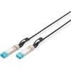 Digitus Cavo Stacking Digitus DAC SFP+ 10G 1m compatibile con Cisco, Alcatel, Avaya, IBM, Huawei [DN-81221]