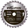 Evolution Power Tools Evolution Evoblade WD - Lama per sega circolare 180 mm, per legno, punte in carburo di tungsteno