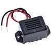 SagaSave 1Pcs DC 85DB Mini Elettronico Allarme Buzzer Con Filo Tono Costante Per Fai Da Te Elettronico Nero