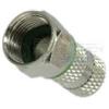 CDM CONNETTORE F DIAMETRO 6,8 GUARNIZIONE ED ANELLO GIALLO