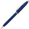 CROSS Century II Penna a sfera laccata blu cobalto traslucido