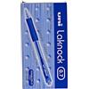 Faber-Castell uni-ball Laknock Retract SN100/07 B - Penna a sfera, 0,7 mm, colore: Blu (Confezione da 12)