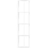 HOMCOM Lampada da terra LED dimmerabile a 5 livelli con ripiani, RGB e telecomando, Bianco | Aosom Italy