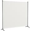 Outsunny Paravento Esterno a Pannello Singolo, Separatore di Ambiente di 180H cm con Protezione UV30+, Beige | Aosom Italy