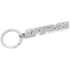 Volkswagen Classic Parts zcp902855 Portachiavi VR6 Ciondolo Portachiavi Chiave Anello, Cromo/Argento