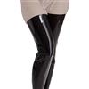 Rimba Erotic Fashion - Stivali da letto, con piede, in lattice, neri, S