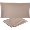 hermet Laura Biagiotti, Set Lenzuola Letto Singolo In Tinta Unita In Percalle 100% Cotone, Completo Letto 3 Pezzi, Lenzuolo da Sopra + Lenzuolo Con Angoli + Federa