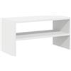 vidaXL Scarpiera Impilabile Bianca 60x30x30,5 cm