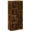 vidaXL Libreria Rovere Fumo 50x25x105 cm in Legno Multistrato