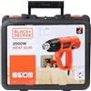BLACK+DECKER KX2001K-QS -Pistola Termica 2.000W con Valigetta