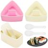 YONGJUNG Onigiri, set di 3 stampi per palline di riso, stampi per musubi Maker, stampi per riso triangolari, kit per la preparazione del sushi giapponese per pranzo Bento