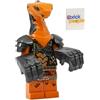 LEGO Ninajgo: Boa Destructor Minifigure con pugni di potere, Trasparente