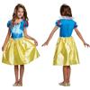 Disguise Costume Biancaneve Classico Bambina, blu giallo costume carnevale biancaneve bambina, seta vestito biancaneve bambina, Costumi di carnevale per bambini Taglia M