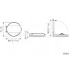 Quick Comandi a Piede Up-Down Quick in Acciaio Inox - Comando Bianco