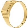 Gioielleria Lucchese Oro Anello Uomo Oro Giallo 18 kt GL102577