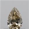 0.37 ct Diamante Naturale GIA/IGI Cert Pear Cut 6x4 mm W/SI1 Incisione Laser