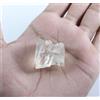Zaffiro Topazio Giallo Dorato Naturale 80,40 Ct Grezzo Certificato AGI India