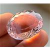 Gemma Sciolta Kunzite Naturale Rosa Oval Taglio Sfaccettato 130 Ct 38x32x20 mm