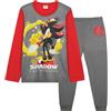 Get Trend Sonic The Hedgehog Shadow Lungo Pigiama Ragazzo, Morbida Accogliente Abbigliamento da Casa Set - Giocatore Regalo Bambino (5-6 Anni, Rosso/Grigio Shadow)