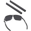 BlazerBuck Calze di ricambio per Oakley Triggerman OO9266 Sunglass, Nero , Taglia unica