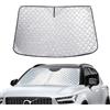 Tokenhigh Parasole per parabrezza auto adatto per Volvo XC40 2018-2025, parabrezza anteriore pieghevole ispessito interno per parabrezza auto, parasole anteriore per protezione dai raggi UV