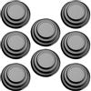 Generic Ammortizzatore per porta, 8 cuscinetti per chiusura della portiera 'auto, adesivi insonorizzanti, protezione laterale in silicone anti-collisione per paraurti bagagliaio auto