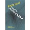 Peter Janich What Is Information? (Tascabile) Electronic Mediations