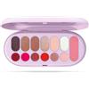 Pupa Palette Make My Day Pocket Blush, Rossetti, Gloss e Ombretti - 13 Pezzi per Trucco Viso, Occhi e Labbra, Perfetta in Casa o in Viaggio - Disponibile in 3 Varianti Colore (001 Violet)