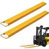 VEVOR Forche per Pallet Lunghezza 1520 mm Capacità Carico max. 1815 Tonnellate, Coppia di Forche per Movimentazione Carico da Benne Trattori Minipala Escavatori in Acciaio, Forche Compatibili 106mm