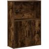 vidaXL Libreria Rovere Fumo 60x24x85 cm in Truciolato