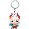 Funko POP! Keychain: One Piece - Yamato - Novelty Keyring | Gadget Ufficiale Anime - Portachiavi Mini Personaggio per Chiavi, Zaino e Borsa - Pensierino e Regalo per Feste