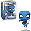 Funko Pop Marvel: I Fantastici Quattro - Spider-Man Costume Blu Esclusivo