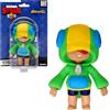 Bizak Monsterflex Brawl Stars 64390009-9 - Figura Leone da collezione, super estensibile ed elastico, 13 cm, 10 da collezione, per adulti, fan e bambini dai 8 anni in su