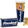 Fixodent Plus - Adesivo per protesi dentaria imbattibile, senza aromi, 40 g