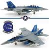 Hobby Master 1/72 Boeing EA-18G Growler USN VAQ-139 Cougars, NAS Whidbey Island