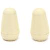 Fender Road Worn Strat Switch Tip Aged White, 2x | Ricambi originali Fender, 2x tip selettore pickup Strat, aged white, parti chitarra elettrica, sostituzione selettore