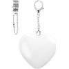 Generico Purse Light - Heart-Shaped LED Touch Sensing Wallet Lamp - Rechargeable Tote Bag-Light | Mini Flashlight for Night Out, Evening Event, Travel, Daily Use, Portable and Stylish Light for Handbags, Purse