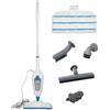 BLACK+DECKER Scopa a vapore 2 in 1 con pulitore portatile multifunzione con 5 accessori, FSMH13E5-QS