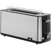 Braun Tostapane PurShine HT 1610 BK, fessura per pane da 25 cm, 8 livelli di doratura, funzione di riscaldamento e scongelamento, inserto per panini, scomparto briciole, 1030 W, nero