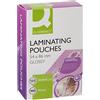 Q-Connect Laminating Pouch 54x86mm 125micron Pack of 100 KF01203