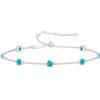 KristLand Bracciale da Donna in Argento Sterling con Bella Opale Festa Matrimonio Compleanno Regalo Visivo di Lusso Donna Ragazza
