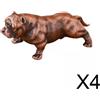 Confezione Da 2-6 Statuette Di Cani, Mini Pezzi Artigianali, Regalo Ideale,
